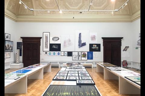 Farshid Moussavi's architecture rooms at the Royal Academy's Summer Exhibition 2017